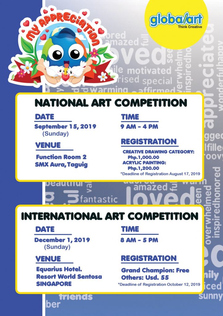 2019 National & International Competitions - Global Art Philippines